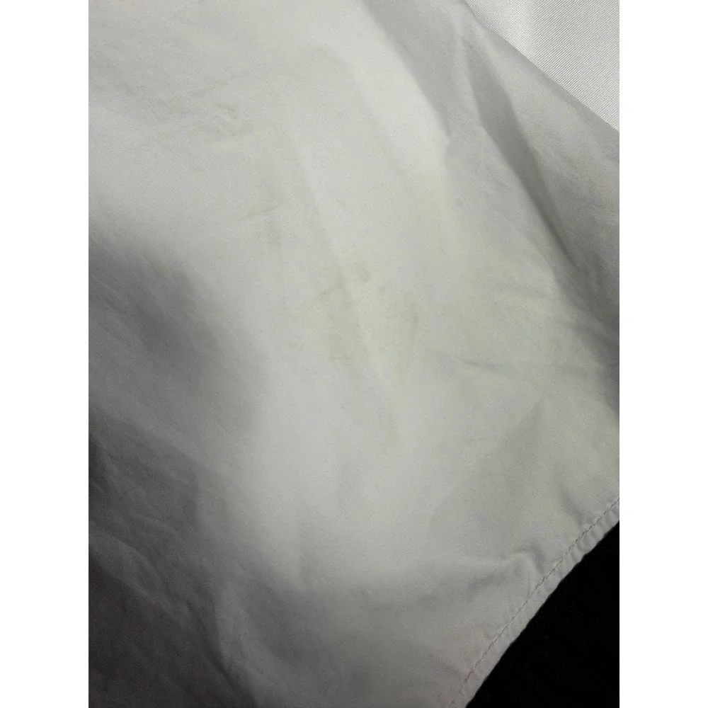 Nike Sportswear‎ Windrunner Full Zip Jacket White Black Women xs small stains